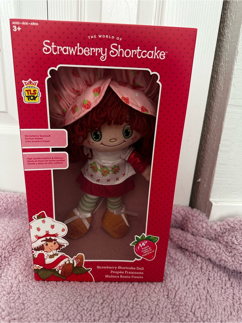 Strawberry Shortcake Classic 14" Doll - Pink & Red